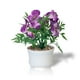 thumbnail image 1 of Planta Artificial Pensamientos 22x11 cm, 1 of 3