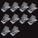 thumbnail image 3 of 100 moldes para uñas de gel con 10 clips para puntas de uñas acrílicas, 1 pincel de gel de extensión de polietileno de doble punta, juego de moldes para uñas, kit de construcción rápida para extension, 3 of 7