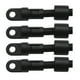 thumbnail image 2 of 4 Unids/set Kayak DIY Cuerda Elástica De Nailon Negro Cable De Choque Tope Final 6mm, 2 of 3