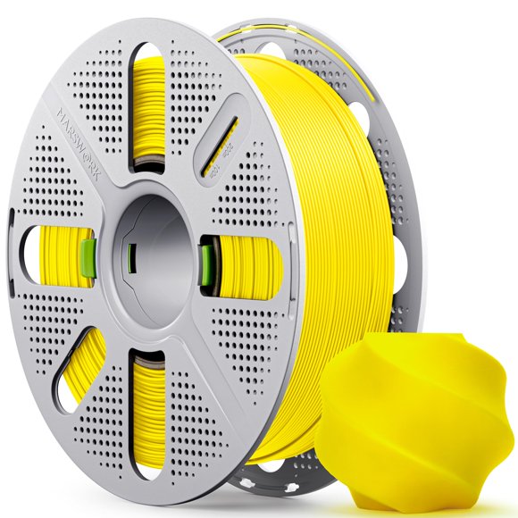 Filamento MarsWork PLA 1,75 mm Amarillo 1 kg