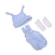 thumbnail image 4 of Lovely doll sleeveless rompers sets para 10 '' - 11 '' baby doll clothes accs, 4 of 5