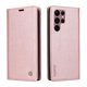 thumbnail image 1 of Funda Billetera de Cuero para Samsung Galaxy S22 Ultra con Tarjetero y Soporte - Tapa Magnética Rosa, 1 of 6
