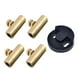 thumbnail image 1 of Eliminación de tono de para violonchelo, piezas para violonchelo, accesorios duraderos para instrumentos de violonchelo, accesorios profesionales 4 piezas, 1 of 2