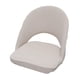 thumbnail image 3 of Funda Para Silla Suave Con Respaldo Corto Y Curvo Funda De Poliéster Con Arco Para Comedor Beige, 3 of 5