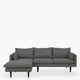 thumbnail image 1 of Seccional Diseño Chaise IZQ Sunderland Gris Oscuro, 1 of 4