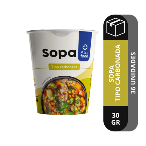 Alcafood - Vasos Carbonada 36X 30 Gr