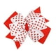 thumbnail image 3 of Diadema Con Lazo Para El Pelo Con Lazos De San Valentín Para Ceremonia, Fiesta, Cumpleaños, Rojo, 3 of 5