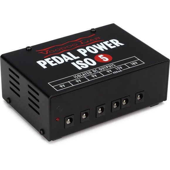 Fuente de alimentación Voodoo Lab ISO-5 con salidas aisladas