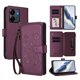 thumbnail image 1 of Funda Cartera Mariposa para [Xiaomi Redmi 13C 4G/5G] con Soporte y Cremallera Violeta, 1 of 6