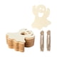 thumbnail image 4 of 20 Colgantes De Madera Con Forma De Fantasma Para Decorar, Manualidades Y Decoración De Lugares De Terror., 4 of 5