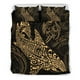 thumbnail image 2 of Juego de funda nórdica Shark Polynesian - Polynesian Tattoo Gold, 2 of 3