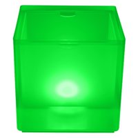 Bothyi - Cubo De Hielo Led, Enfriador De Hielo, Cuenco Grande Para Bebidas, Alimentado Por Batería