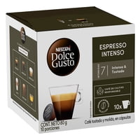 Café Nescafé Espresso Intenso 10 Tazas 80 G Nescafé Dolce Gusto