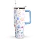 thumbnail image 1 of Vaso Térmico Ceovfoi 1200 ml con Asa – Conchas Marinas Arcoíris, 1 of 6