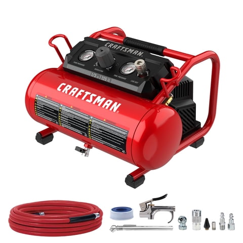 Compresor De Aire Craftsman, 2 Galones, 1/3 Hp, 125 Psi, Exento De Aceite