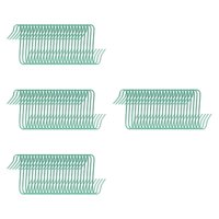 Magideal - 100 Ganchos Para Adornos Navideños, Colgadores Para Árboles, Soportes Para Coronas, Ganchos Colgantes De Decoración Versátiles, Ganchos Navideños Para Verde