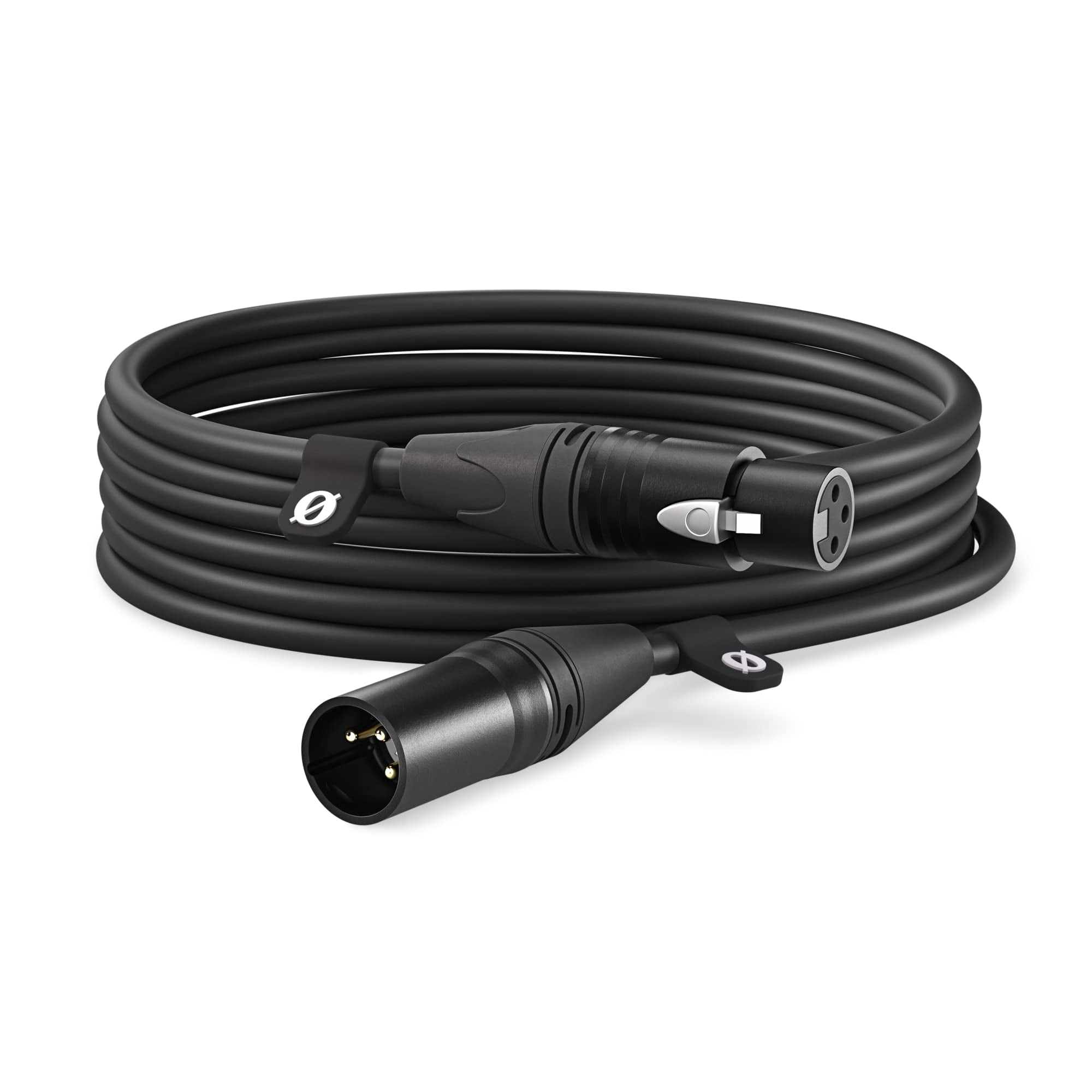 Cable Xlr Rode Xlr-3 Premium De 3 M Para Micrófonos (negro)
