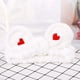 thumbnail image 2 of Diadema elástica de felpa para maquillaje, accesorio para el cabello para mujer y niña (blanco), 2 of 5