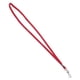 thumbnail image 1 of Lanyards Advantus 75425 Deluxe con gancho en J, 91 cm de largo, color rojo, 1 of 1