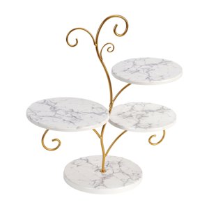 Bothyi - Estante De Exhibición Para Pasteles De 3 Capas, Soporte Para Exhibición De Alimentos Para Pasteles De Fiesta