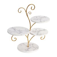 Bothyi - Estante De Exhibición Para Pasteles De 3 Capas, Soporte Para Exhibición De Alimentos Para Pasteles De Fiesta