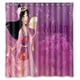 thumbnail image 1 of Cortina de ducha Mulan, juego de cortinas de baño con ganchos, tamaño 60 x 72 pulgadas, 1 of 3