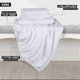 thumbnail image 2 of Juego de sábanas Utopia Bedding King Size de microfibra cepillada, color blanco, 2 of 6