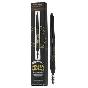 Arches And Halos - Lápiz Sombreador De Cejas En Ángulo - Castaño Rojizo De Para Mujeres - Lápiz De Cejas De 0,012 Oz