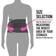thumbnail image 4 of Recortador de cintura Sports Research Sweet Sweat XC Premium Negro, 4 of 7