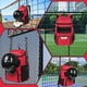 thumbnail image 5 of Bolso Deportivo GRANDUP para Equipamiento de Béisbol Rojo 50x34x22 cm, 5 of 7