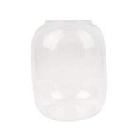 Magideal - Florero, Jarrones Para Plantas, Botella Vacía De Vidrio Transparente, Jarrón De Vidrio, Para Adorno De Cocina, Estante, Mesa, Centro De Mesa, Oficina