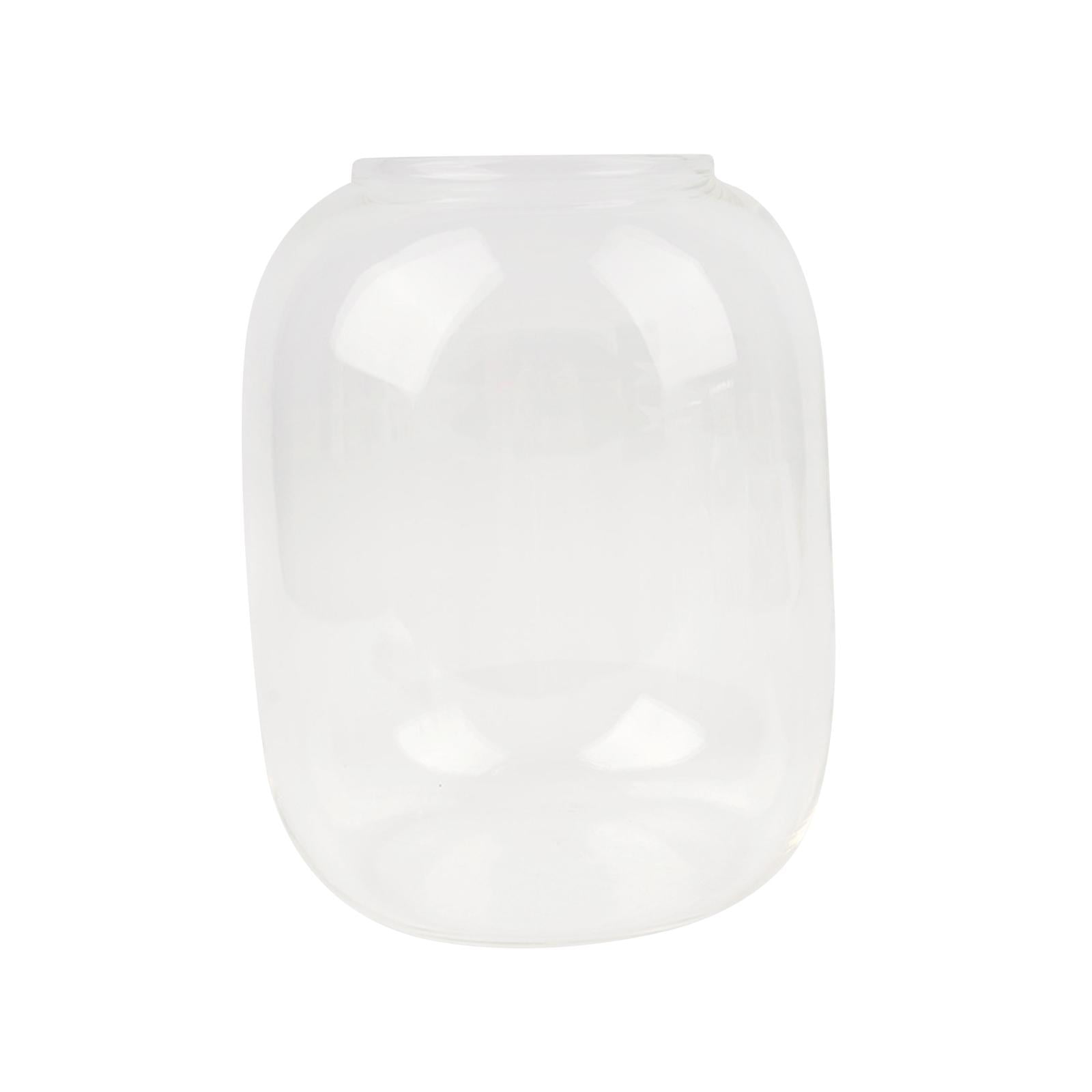 Magideal - Florero, Jarrones Para Plantas, Botella Vacía De Vidrio Transparente, Jarrón De Vidrio, Para Adorno De Cocina, Estante, Mesa, Centro De Mesa, Oficina