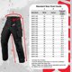 thumbnail image 4 of Pantalones de Moto HWK Motorsports con Armadura y Resistente al Agua - Negro, 4 of 9