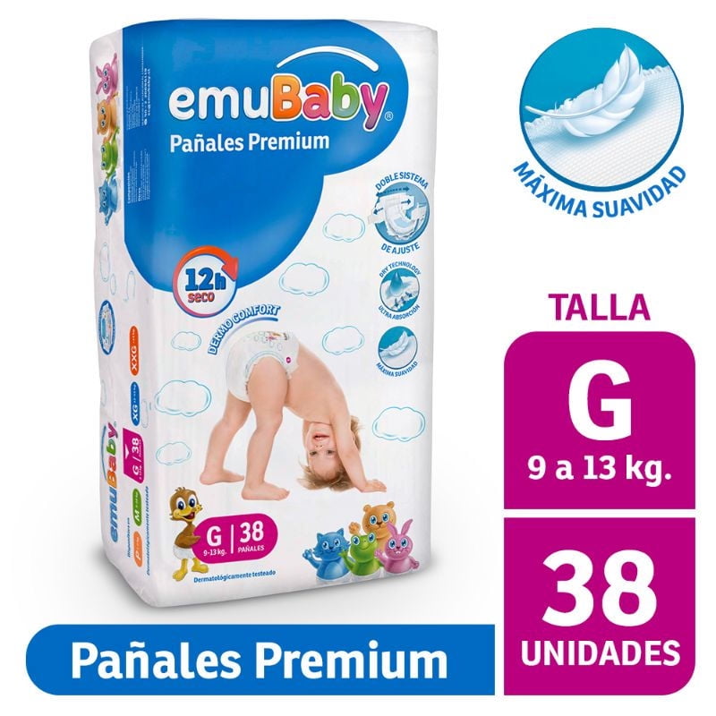 Emubaby - Pañales Premium G