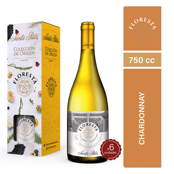 Floresta Chardonnay x 6