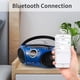 thumbnail image 2 of Boombox Singingwood CD Bluetooth AMFM USB Azul, 2 of 3