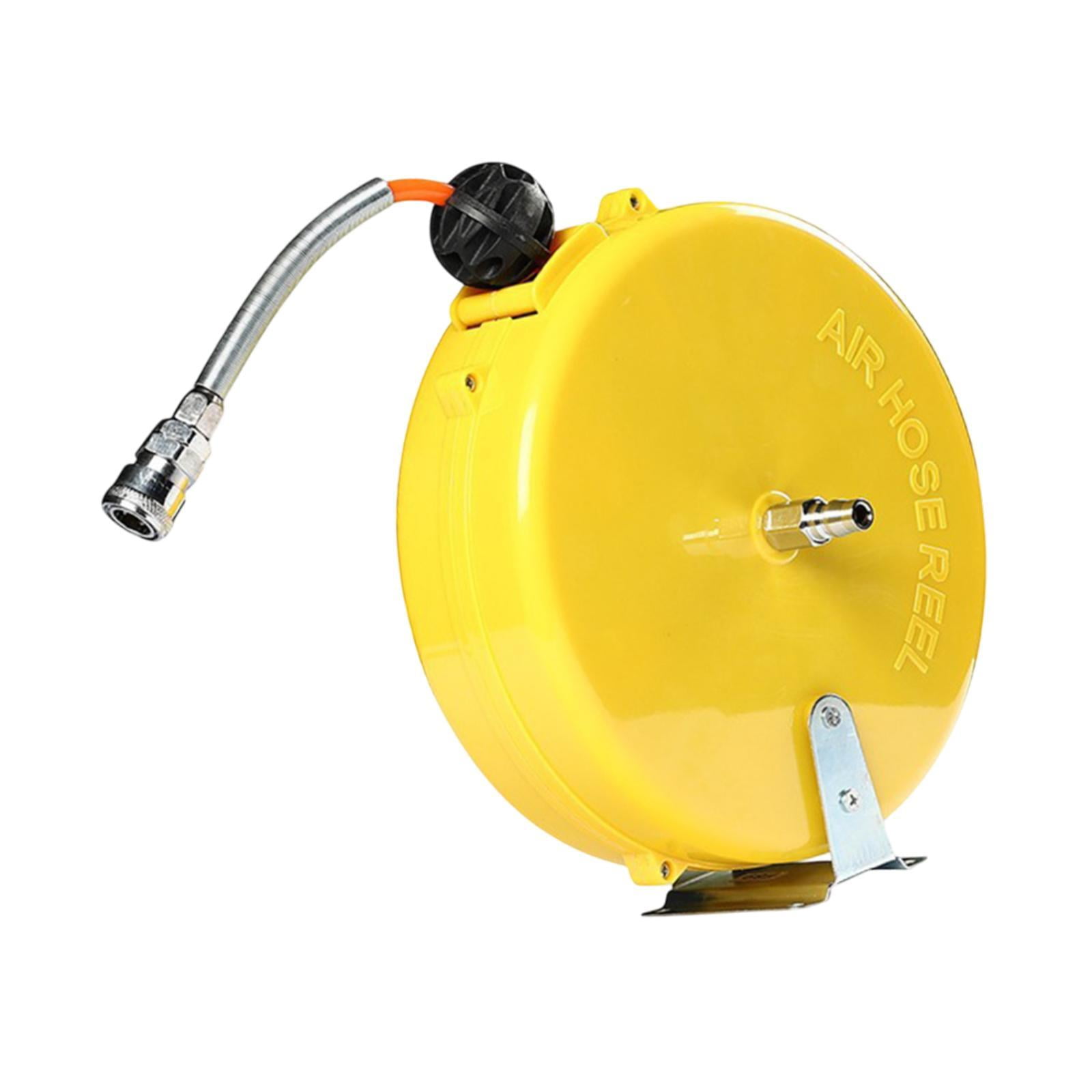 Ioensy - Mini Carrete De Manguera De Aire Retráctil Para Montaje En Pared De Techo Para Taller De Reparación De Automóviles Y Garaje