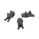 thumbnail image 1 of 3x Pies Para Macetas Figuras De Animales Soporte Para Plantas Para Oficinas Sala De Estar Exterior Gato Perezoso, 1 of 5