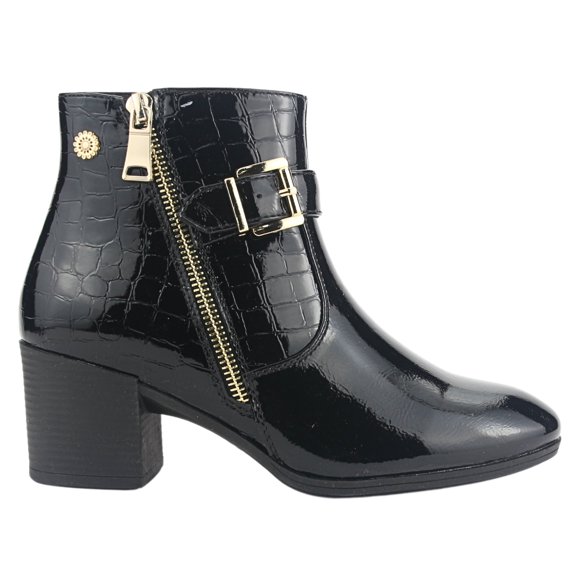 Botin Chalada Mujer Gally-4 Negro Casual