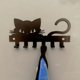 thumbnail image 2 of 1pc Spooky Black Cat Key Hook for Doors - Perfect for Halloween Decorations and Home Organization, 2 of 4