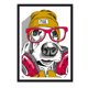 thumbnail image 1 of Cuadro Perro More con Marco Negro, 1 of 1