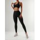 thumbnail image 1 of Conjunto Deportivo Mujer Gym Top Leggins Levanta Gluteo negro S-M, 1 of 6