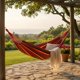 thumbnail image 2 of Pack X2 Hamaca Colgante Camping 1 Plaza 80x190cm Terraza Rojo Hamaca Colgante, 2 of 3