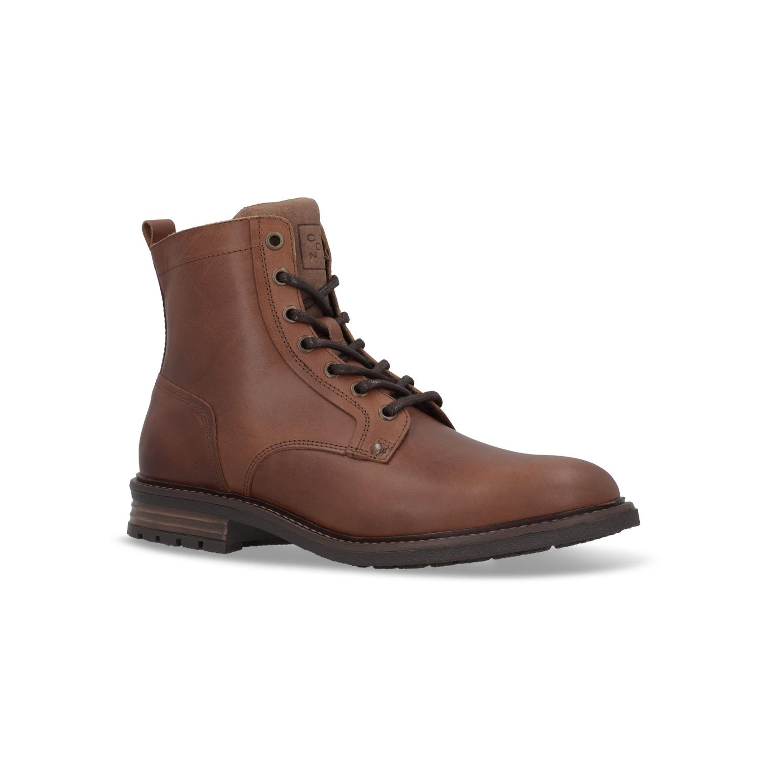Cardinale - Botines Hombre Cuero Rick-6-03 Brandy Marron Claro 39