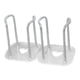 thumbnail image 3 of Portavasos De Papel Para Decoración Del Hogar, 1 Soporte Para Tapa De Taza Para Decoración De Mesa, Para Oficina De Hotel, Plateado, 22,3x11x13cm, 3 of 5