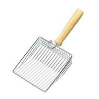 Magideal - Cuchara Para Tamizar Arena Para Gatos Cuchara Para Arena Para Gatos, Agarre Cómodo Y Duradero Portátil, Cuchara Para Limpieza De Mascotas Cuchara Para