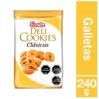 Galletas Deli Cookie Clásica Bolsa 240 G Costa