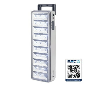 Powerlab - Lampara De Emergencia 30 Led-Blanco