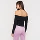 thumbnail image 2 of Sweater Mujer Off Shoulder Vuelo Negro Corona, 2 of 5