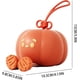thumbnail image 5 of Lámpara de calabaza | Lámpara de escritorio con forma de calabaza de 500 mAh, batería recargable, carga USB, ideal para habitación infantil, decoración del hogar, guardería y habitación infantil., 5 of 7